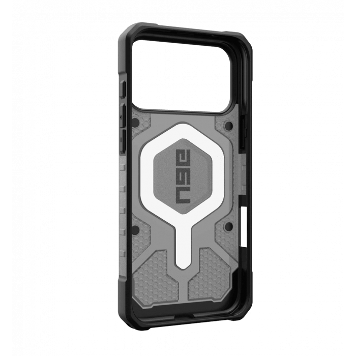 UAG case for iPhone 17 Pro Max, Pathfinder Clear MagSafe, Ash/Black