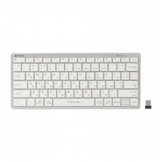 Клавіатура A4-Tech Fstyler FBX51C бездротова, біла