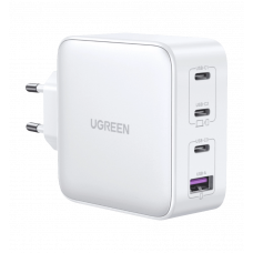 Мережевий зарядний пристрій UGREEN CD226 USB-A+3xUSB-C 100W GaN Tech Fast Charger White (15337)