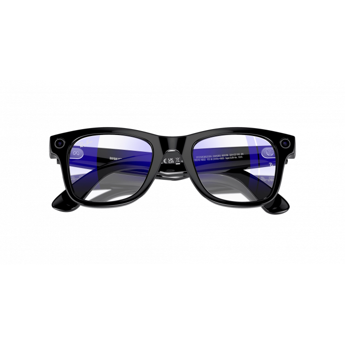 Смарт-окуляри Ray-Ban Meta Wayfarer Shiny Black/Clear size М (RW4006 601/SB 50-22)