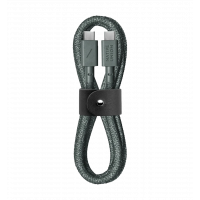 Native Union Belt Cable USB-C to USB-C Slate Green (1.2 m) (BELT-C-GRN-2-NP)