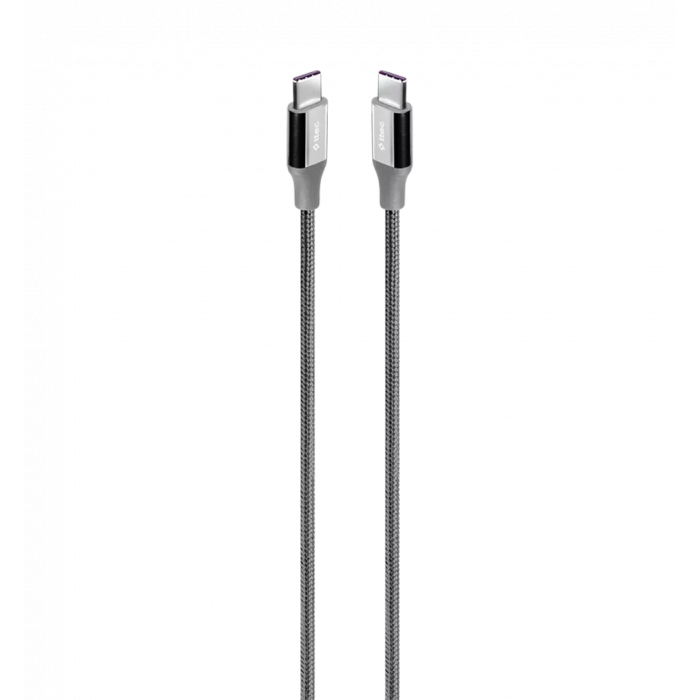 Кабель Ttec Alumi Cable 100W Type-С- Type-С 1,5м Space Gray (2DK53UG)