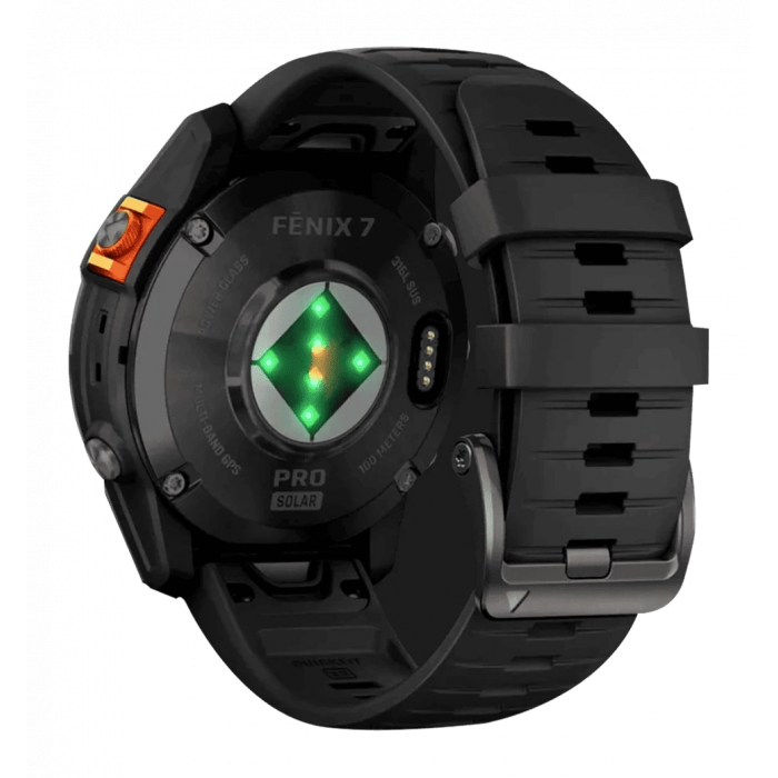 Garmin Fenix ​​7X Pro Solar Slate Gray w. Black Band (010-02778-00/01) Used