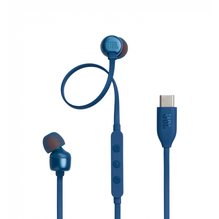 Навушники з мікрофоном JBL Tune 310C Blue (JBLT310CBLU)