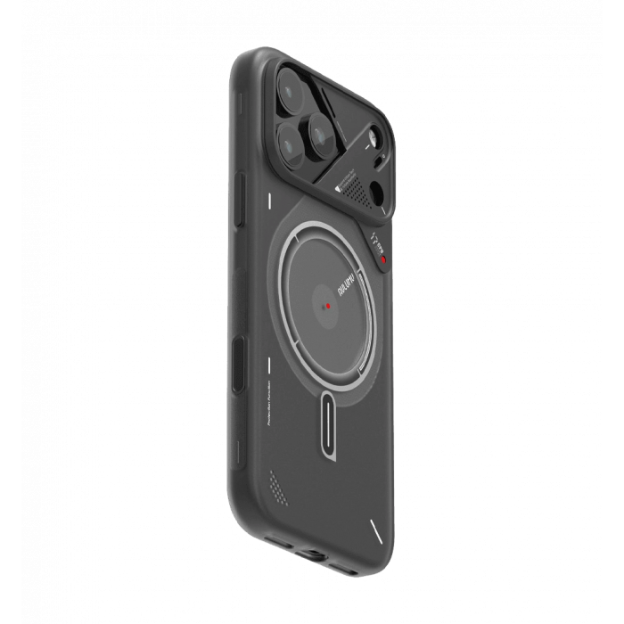 Чохол AULUMU A17 TPU IMD case TPU IMD case only for iPhone 17 Pro Max translucent gray