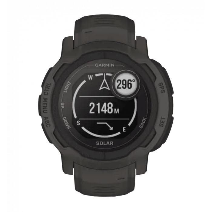 Смарт-годинник Garmin Instinct 2 Solar Graphite (010-02627-10) UA