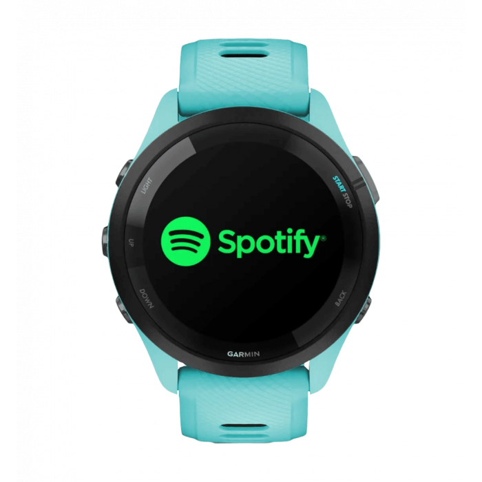 Смарт-годинник Garmin Forerunner 265 Black Bezel and Case w. Black/Powder Gray Silicone Band (010-02810-10) UA