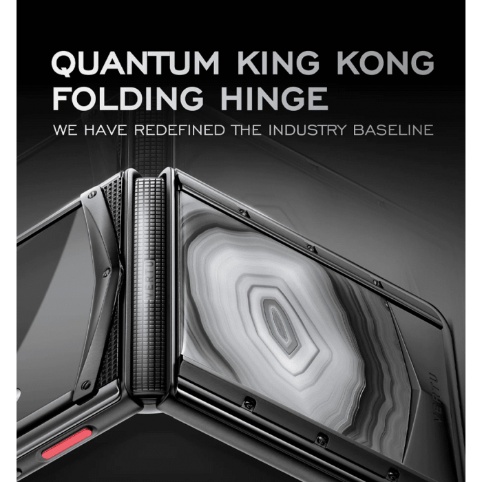 Vertu Quantum Flip Cyber – Celestial Dark (Agate Exclusive Package)