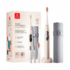 Розумна зубна електрощітка Oclean X Pro Digital Set Electric Toothbrush Champagne Gold (6970810552577)