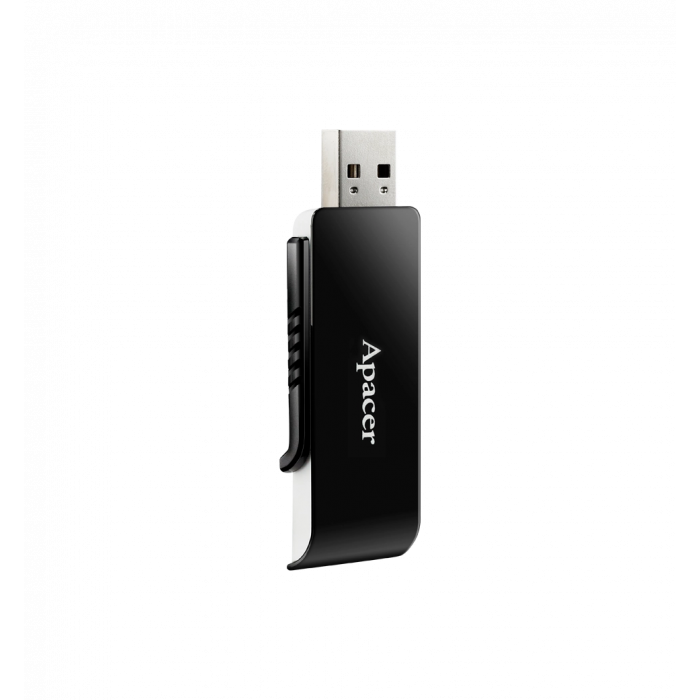 Флешка Apacer 3.2 (AH350) 128GB Black (AP128GAH350B-1)