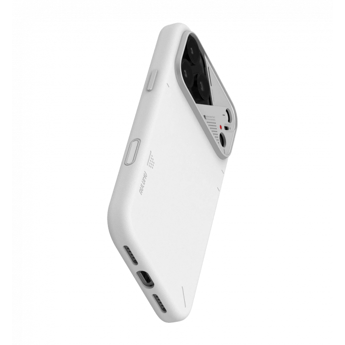 Чохол AULUMU A17 vegan leather case  vegan leather case only for iPhone 17 Pro Max White