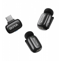 Бездротовий петличний мікрофон BOYA mini-23 Type-C Black