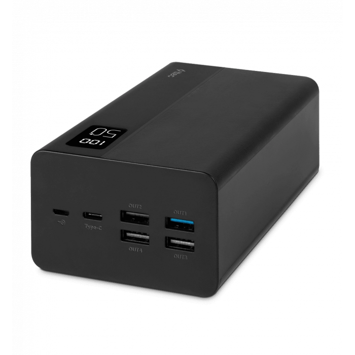 Доп батарея Ttec ReCharger Mega LCD 50000mAh 20W Black (2BB197S)