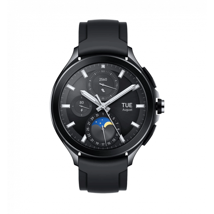 Xiaomi Watch 2 Pro Bluetooth Black Case with Black Fluororubber Strap (BHR7211GL)