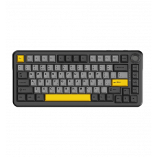 Ігрова механічна клавіатура Ajazz AK820 MAX Magnetic switches-Black-Gray-Yellow-RGB