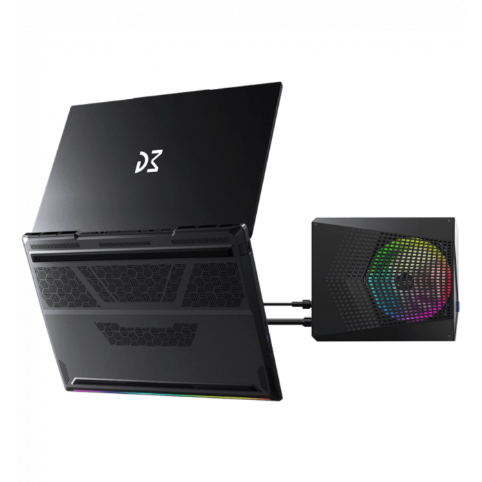 Ноутбук 16" Dream Machines (RT5080-16UA32) QHD+, AMD R9-9955HX3D, 32GB, F2TB, NVD5080-16, DOS, чорний
