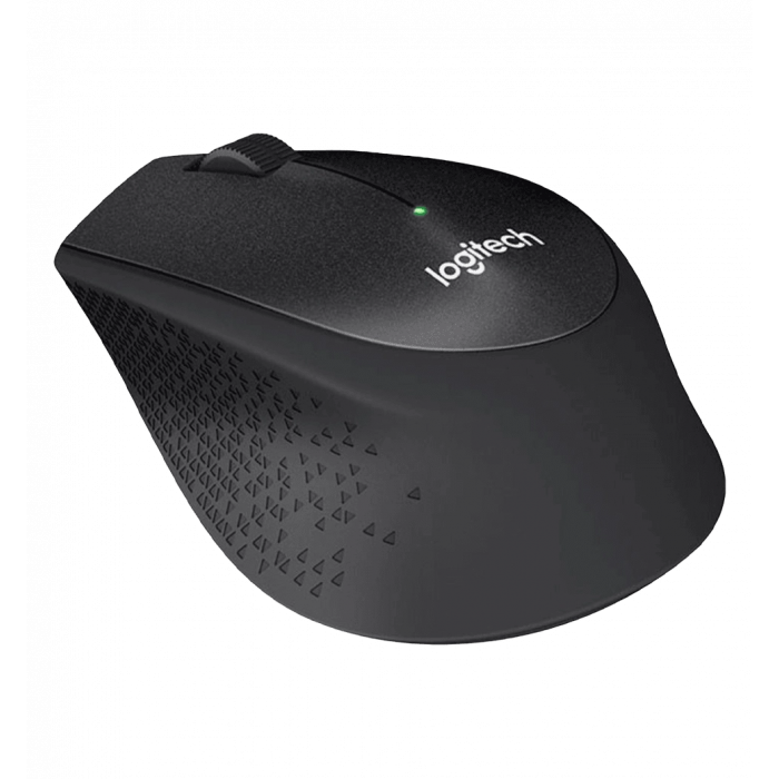 LOGITECH M330 SILENT PLUS Wireless Mouse - BLACK (910-004909)