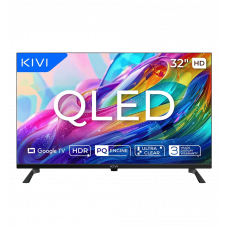 Телевізор KIVI 32", QLED, HD, Google TV 32H820KB