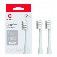 Насадка для зубной электрощетки Oclean P1C9 Brush Head Silver 2шт (6970810554038)
