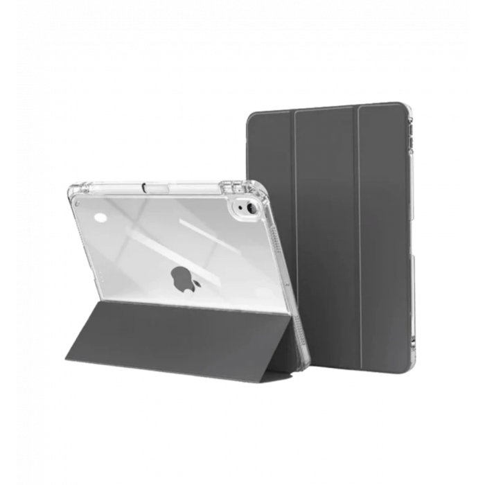 Чохол Comma для iPad Pro 11" [2024] Joy PU Case with Pen Holder Series (Black)