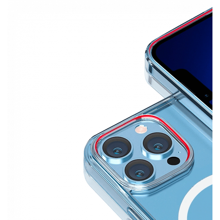 Чохол WIWU для iPhone 13 Pro Max Magnetic Crystal Series Transparent