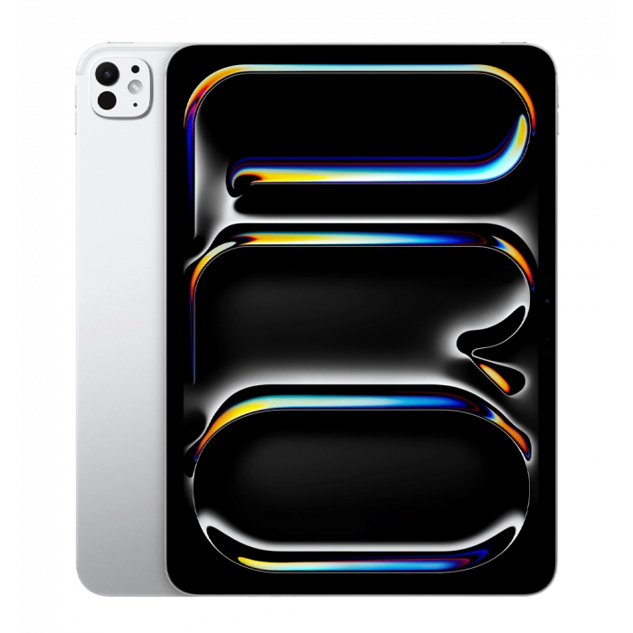 iPad Pro 11 M5 (2025) Wi-Fi 256GB with Standard Glass Silver (MDWL4)