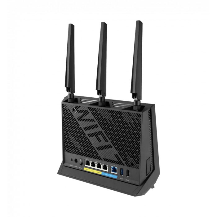 Маршрутизатор ASUS RT-BE86U BE6800, 3x2.5GE LAN, 1x2.5GE LAN/WAN, 1x10GE LAN/WAN, 1xUSB3.2, 1xUSB2.0