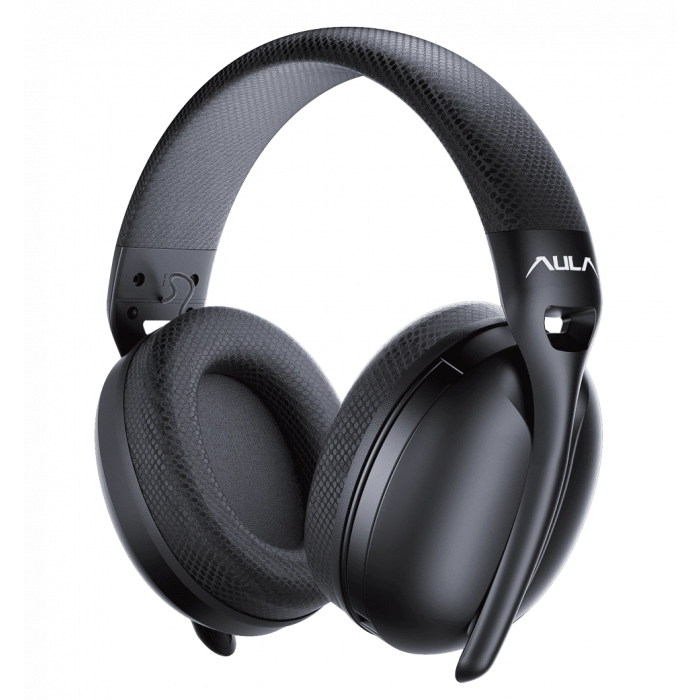 AULA S6 wireless headset - 3 in 1, wired, 2.4G wireless, Bluetooth black