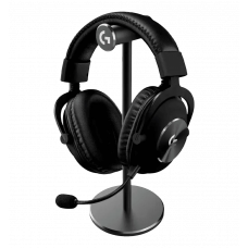 Гарнитура LOGITECH G Pro X USB black с подставкой для наушников (991-000358)