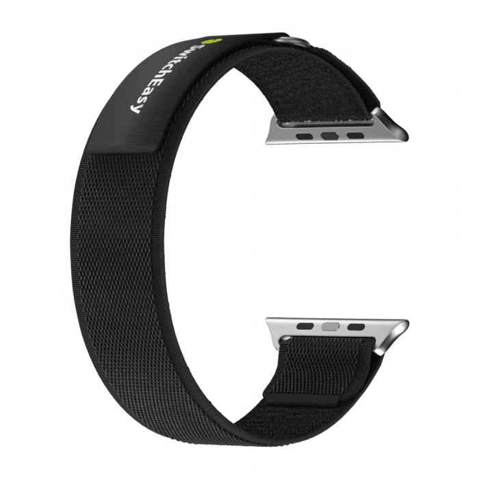 Ремінець Switcheasy Flex Woven Nylon Watch Loop 42/44/45/49mm Black (SAW459161BK23)