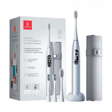 Розумна зубна електрощітка Oclean X Pro Digital Set Electric Toothbrush Glamour Silver (6970810552584)