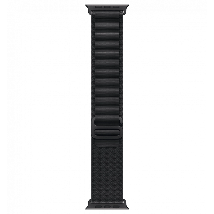 Apple Watch Ultra 3 GPS + Cellular 49mm Black Titanium Case with Black Alpine Loop - Large (MF0X4)