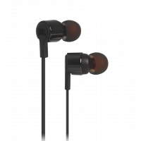 Наушники с микрофоном JBL T210 Black (JBLT210BLK)