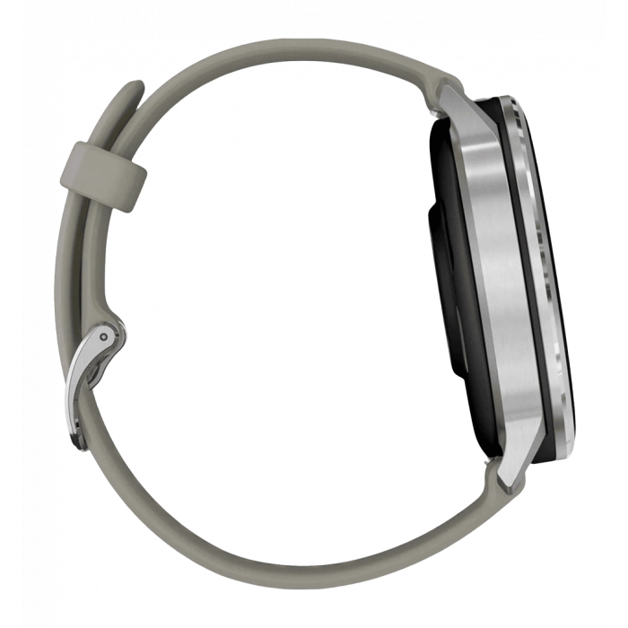Smart watch Garmin Venu 4 45 mm Silver with Silver Gray Silicone Band (010-03014-01)