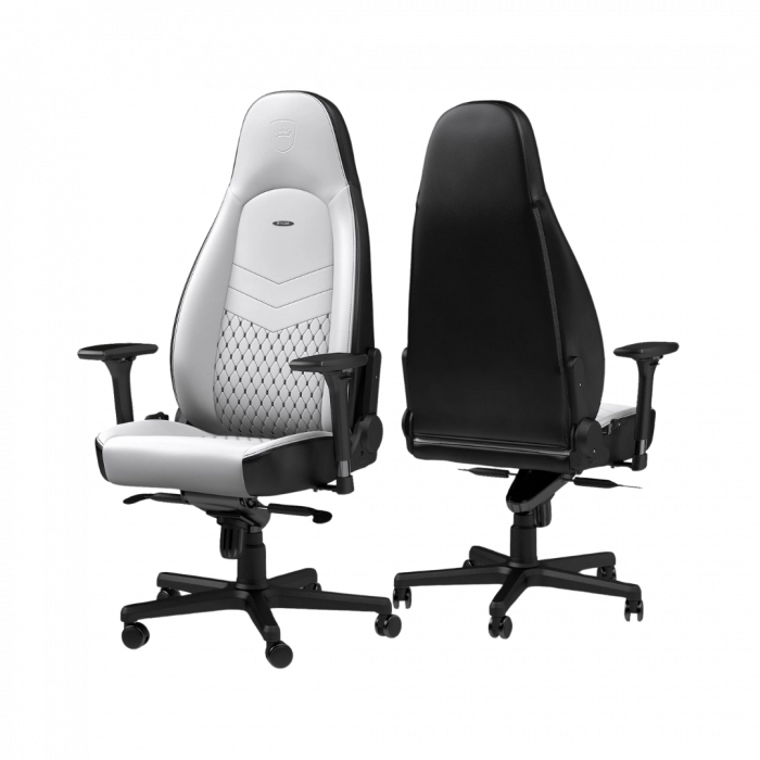 Кресло Noblechairs ICON White/Black
