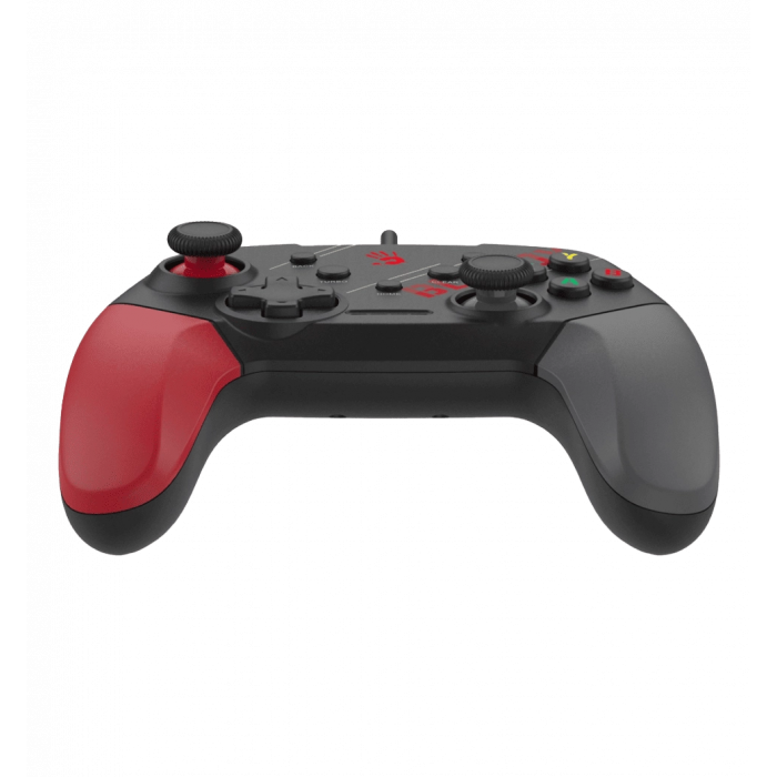 Дротовий геймпад Bloody GP30 (Sports Red), чорно-червоний