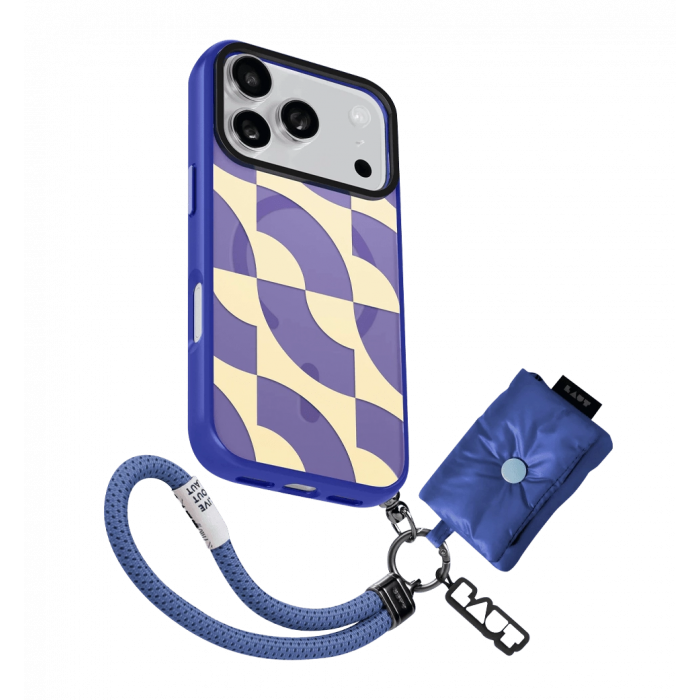 Чохол-накладка LAUT KEYKO POP for iPhone 17 Pro MagSafe Blue (L_IP25B_KP_BL)