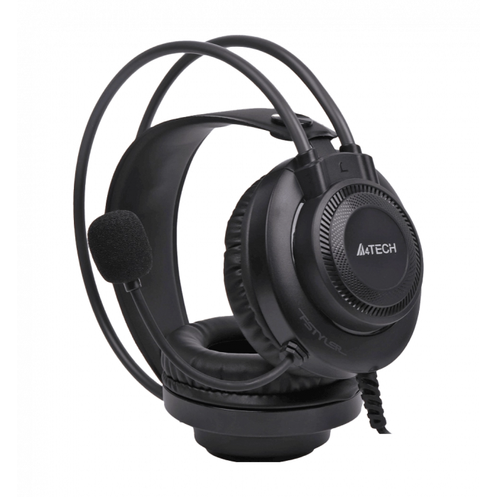 A4-Tech FH200i (Grey) headphones with a microphone, gray color