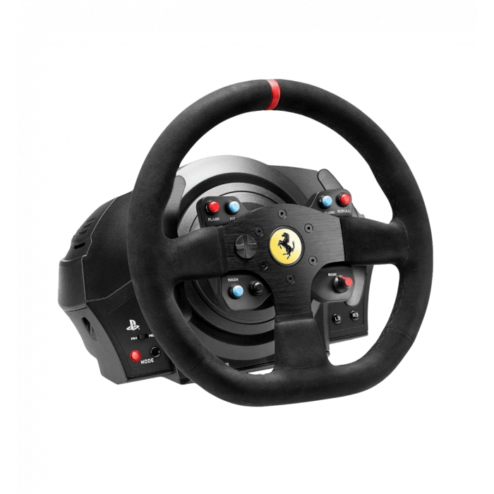 Комплект (кермо, педалі) Thrustmaster T300 Ferrari Integral RW Alcantara edition Black (4160652)