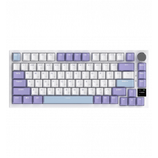 Бездротова механічна клавіатура Ajazz AK820 PRO 75% Gift Switch White RGB   (AK820PRO-G-PWB)