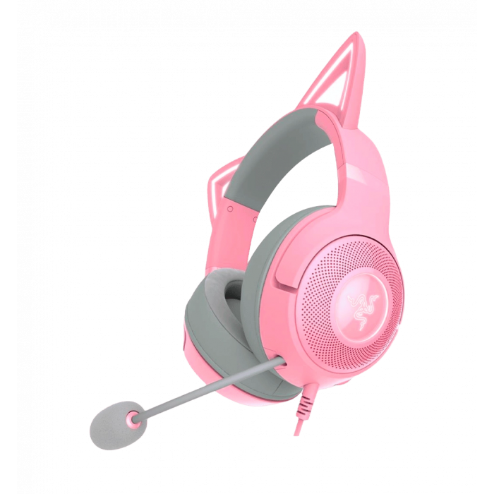 Гарнітура RAZER Kraken Kitty V2, Quartz (RZ04-04730200-R3M1)