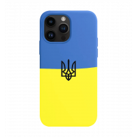 Cover Silicon Case Ukraine with Trident iPhone 14 Pro Max