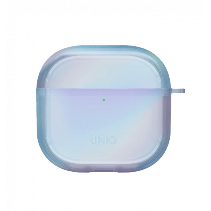 Чохол UNIQ Iridescia для AirPods 4 Eclipse Blue (UNIQ-AIRPODS(2024)-IRDEBLU)