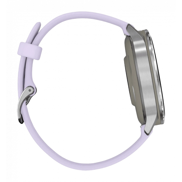 Smart watch Garmin Venu 4 41 mm Silver with Periwinkle Silicone Band (010-03013-01)