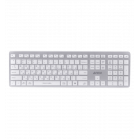 Клавіатура A4-Tech Fstyler FBX50C бездротовa, колір білий