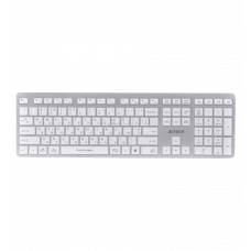 Клавіатура A4-Tech Fstyler FBX50C бездротовa, колір білий
