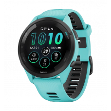 Смарт-годинник Garmin Forerunner 265 Black Bezel and Case w. Black/Powder Gray Silicone Band (010-02810-10) UA