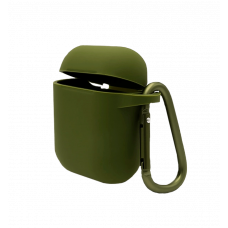 Чохол Blueo Liquid Silicone Case for Airpods 1/2 Army Green