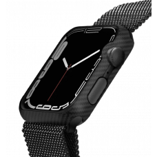 Чехол-накладка Pitaka Air Case Black/Grey для Apple Watch 9/8/7 45mm (KW2002A)