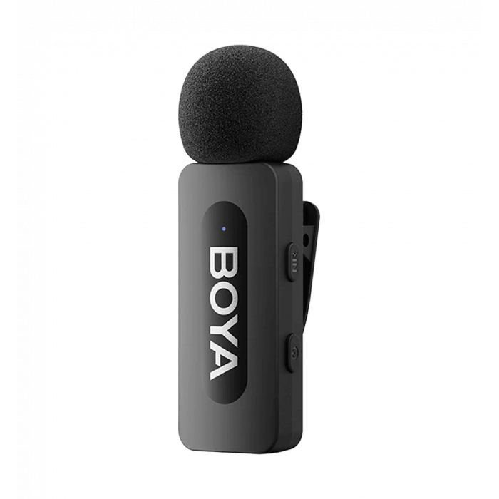 Беспроводной петличный микрофон BOYA BY-V10 Type-C Black